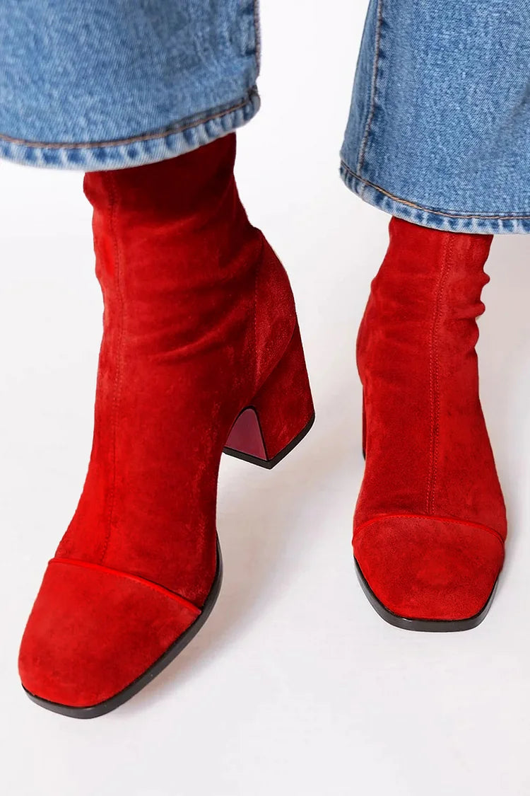 Marie | Vibrant and Stylish Ankle Boots