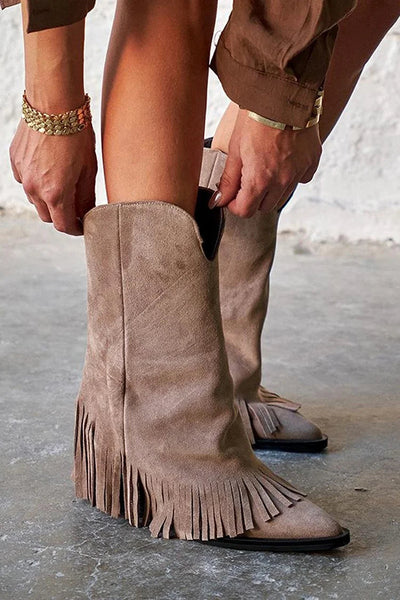 Manon | Fringe Boot Collection