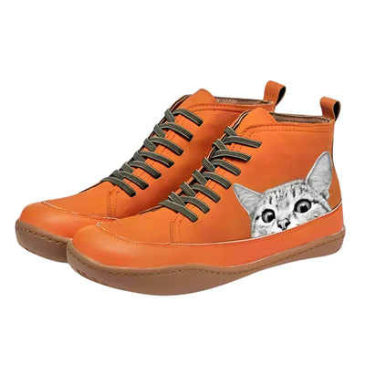Felinite | Cat Lover's Ankle Boots