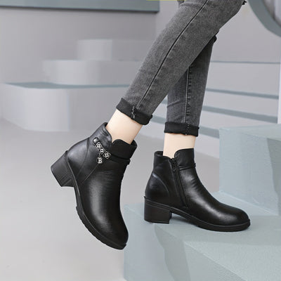 Noémie™ – Cozy Winter Ankle Boots