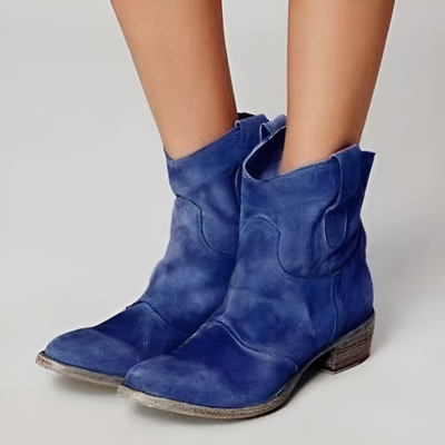 Carlotta | Stylish Suede Ankle Boots for a Trendy Vibe