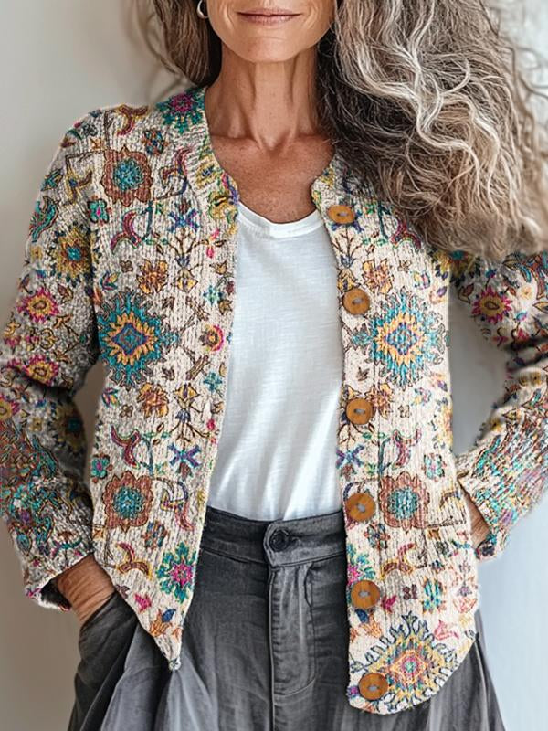 Isabella | Chic Exotic Print Jacket for a Distinctive Look