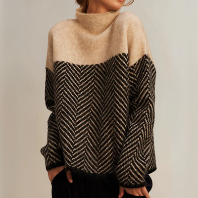 Norah | Cozy Cotton Turtleneck Knit