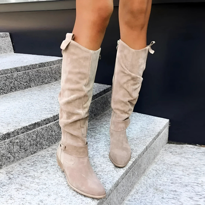 Reverie | Chic Suede Knee-High Boots
