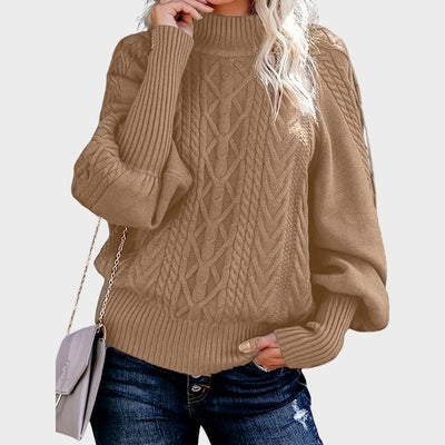 Lory | Cozy Long Sleeve Knit Sweater