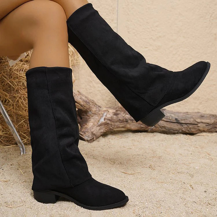 Noémie | Knee-High Suede Boots