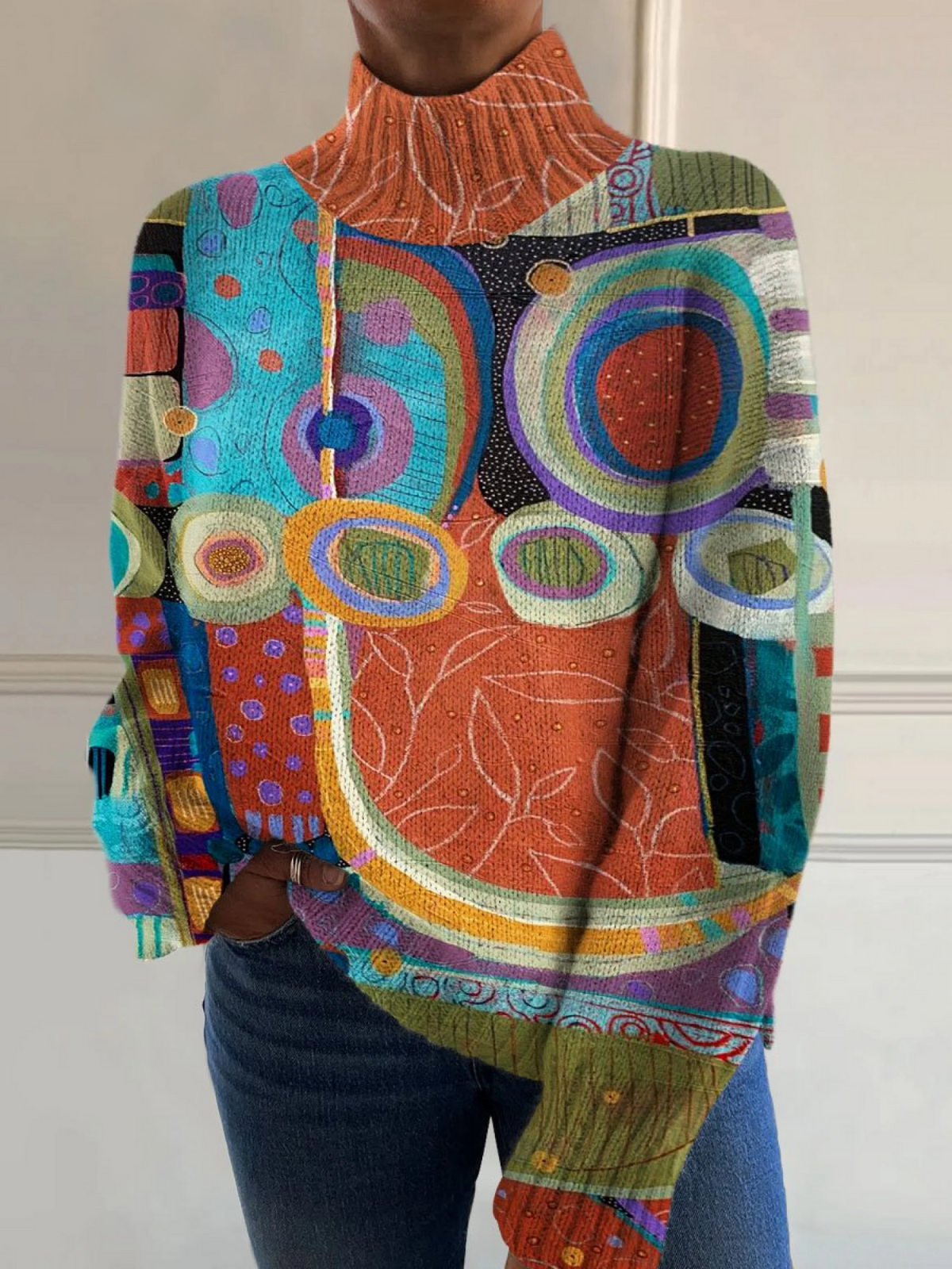 Stacy | Roll-neck Jumper