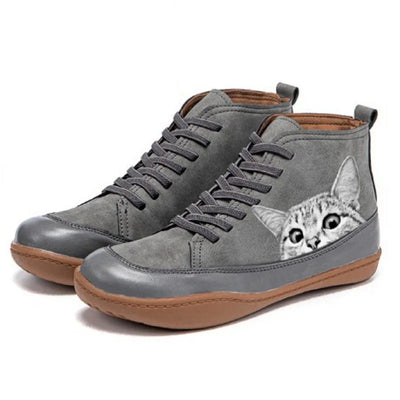 Felinite | Cat Lover's Ankle Boots