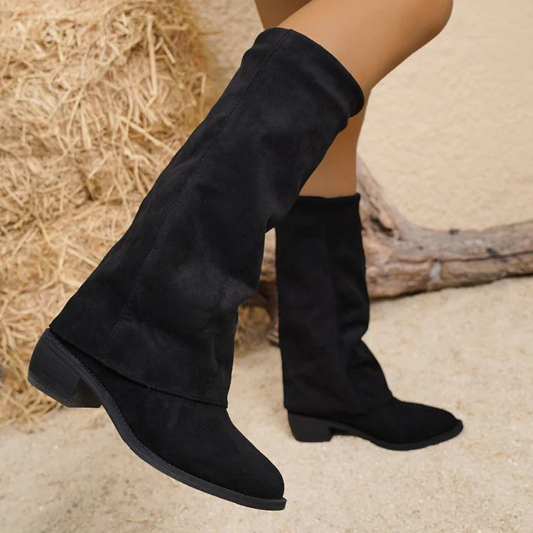Noémie | Knee-High Suede Boots