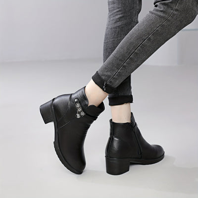 Noémie™ – Cozy Winter Ankle Boots