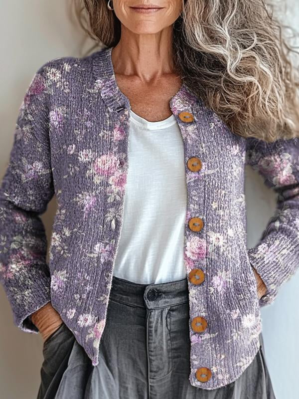 Johanne | Chic Floral-Inspired Jacket for a Fashionable Ensemble