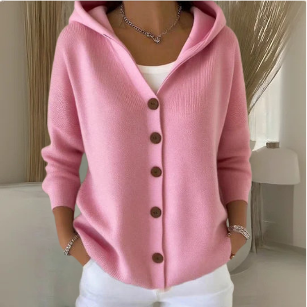 Lucie | Cardigan à capuche