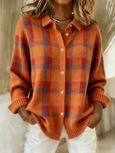 Anny | Chic Checked Cardigan