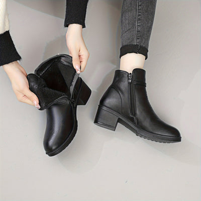 Noémie™ – Cozy Winter Ankle Boots