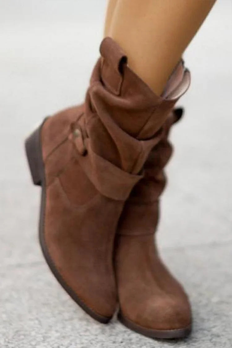 Clémence | Luxurious Suede Ankle Boots