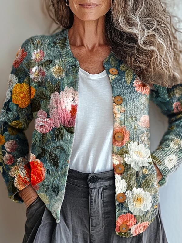 Ellen | Chic Floral Jacket for Every Occasion