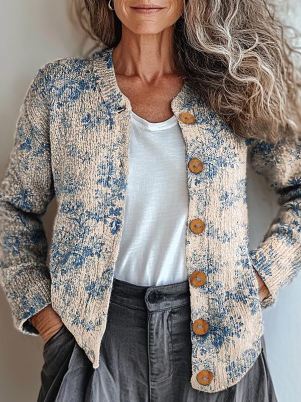 Rona | Chic Patterned Jacket for Effortless Style