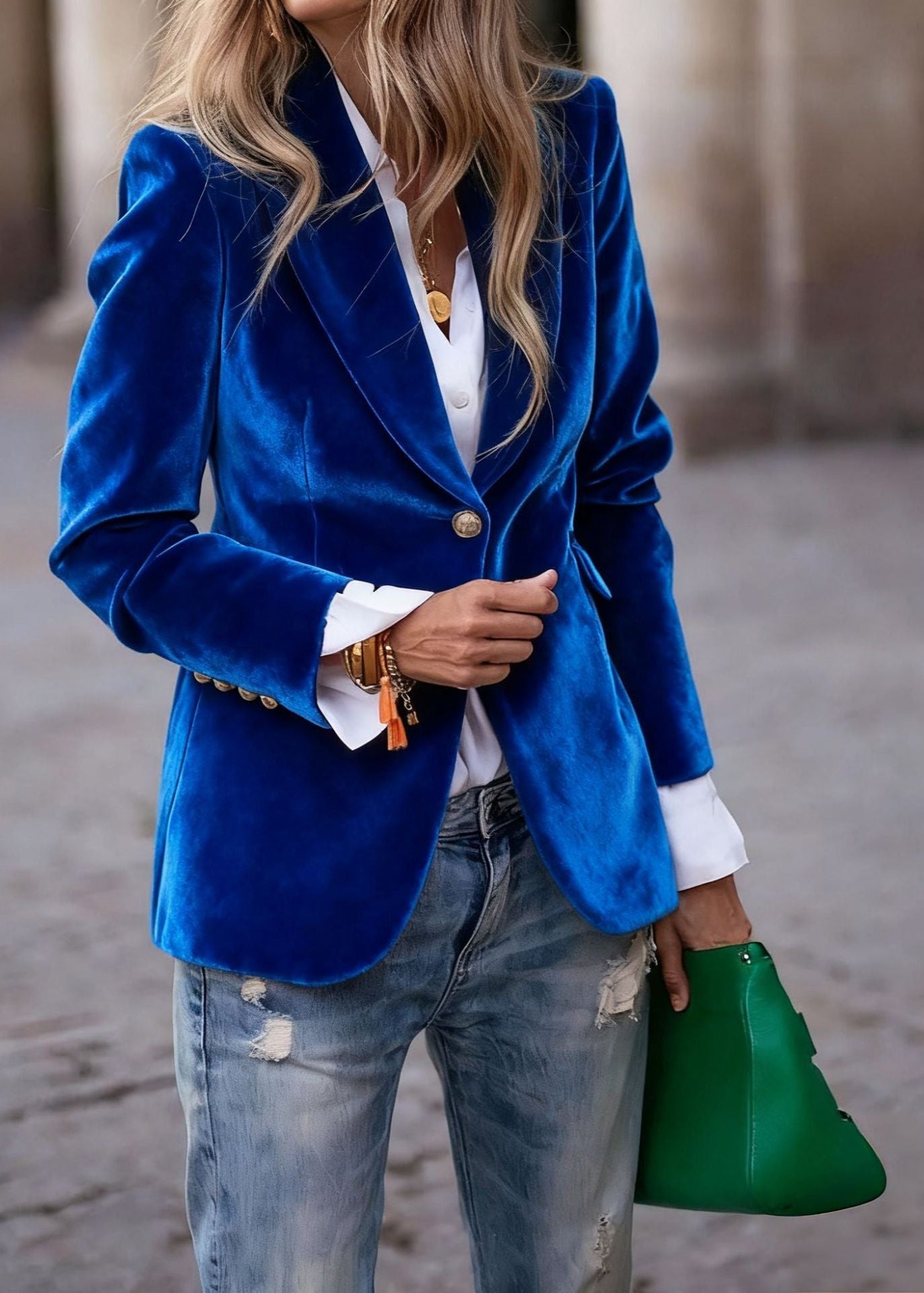 Eleanor | Single-Button Blazer