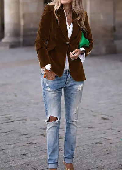 Eleanor | Single-Button Blazer