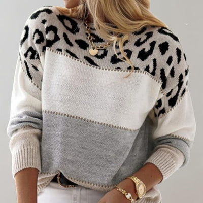 Cléa | Chic Leopard Jumper