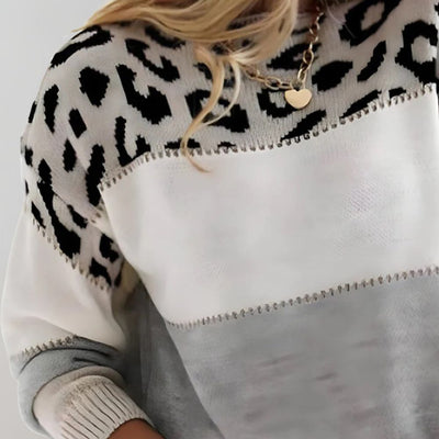 Cléa | Chic Leopard Jumper