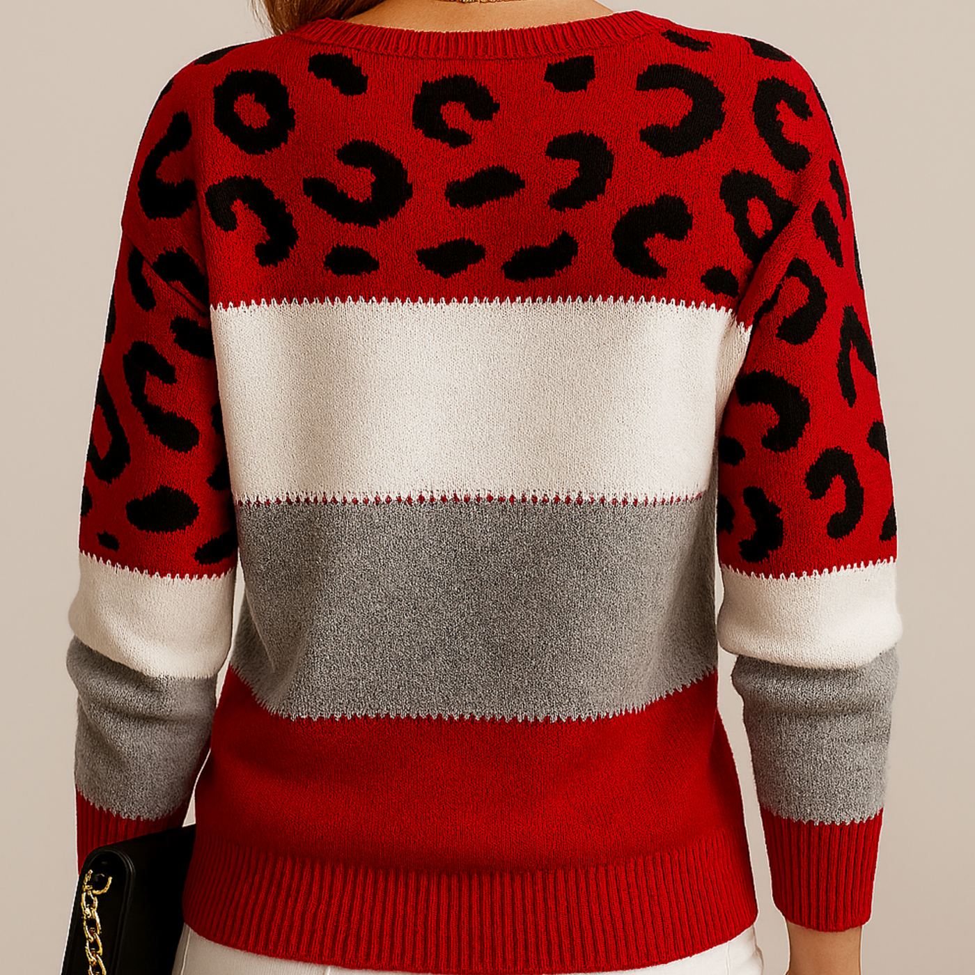 Cléa | Chic Leopard Jumper