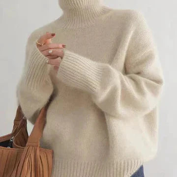 Amaya | Premium Cashmere Turtleneck Sweater