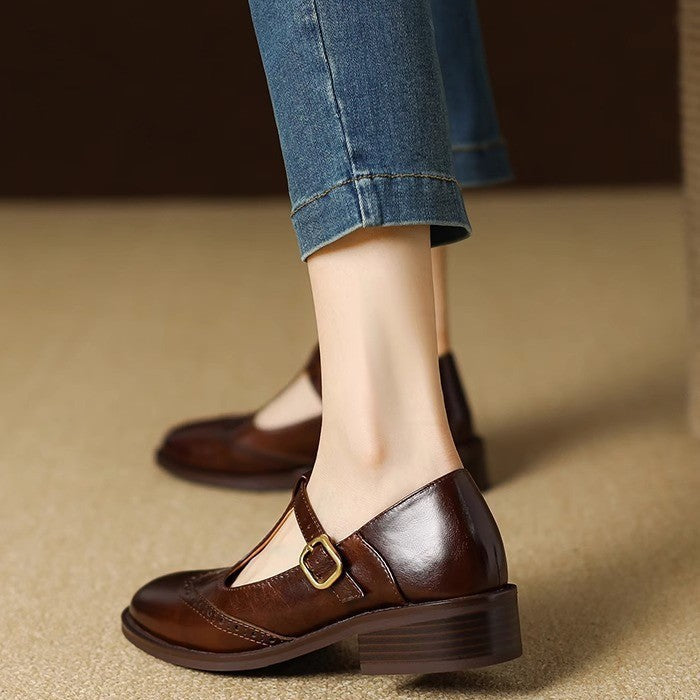 Sarah | Classic Mary Jane Footwear