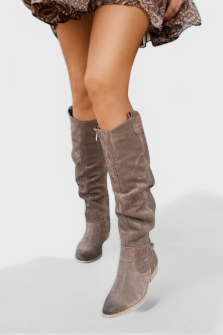 Carmen | Vintage-Style Tall Boots