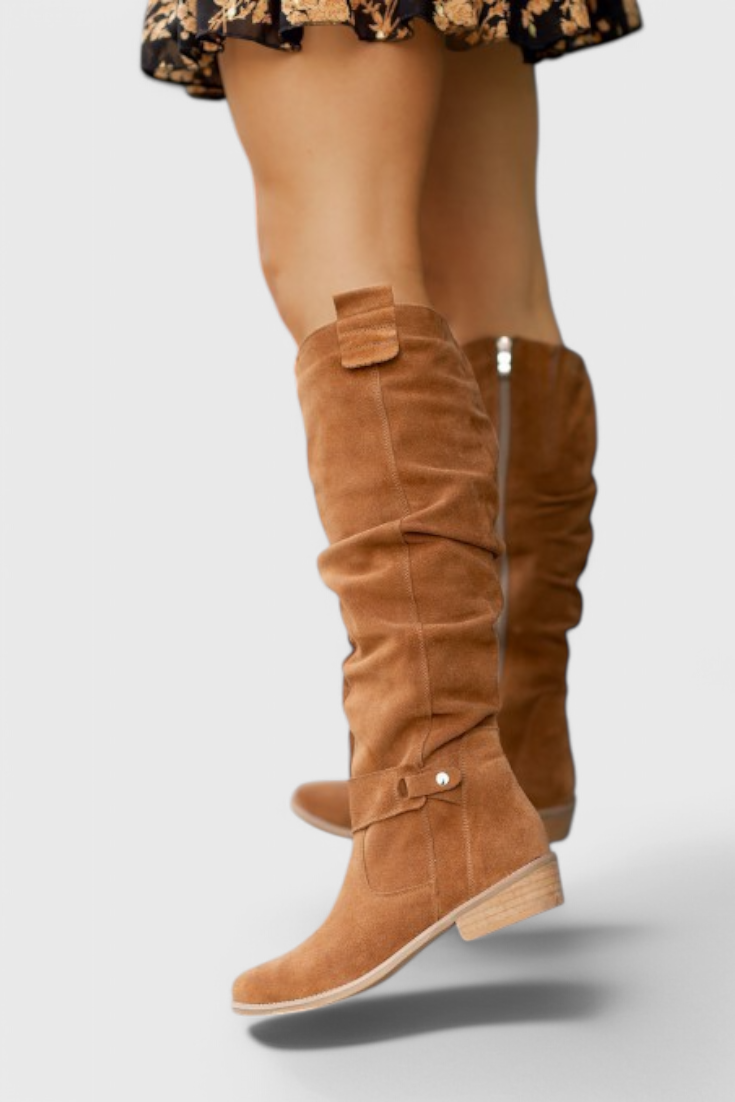 Carmen | Vintage-Style Tall Boots