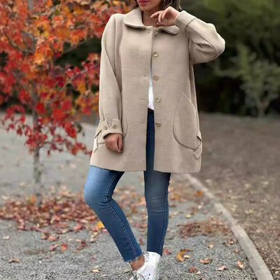MOANA | Classic oversized coat with bow details