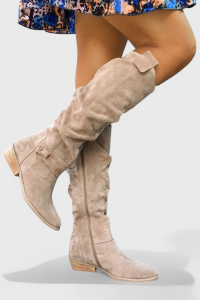 Carmen | Vintage-Style Tall Boots