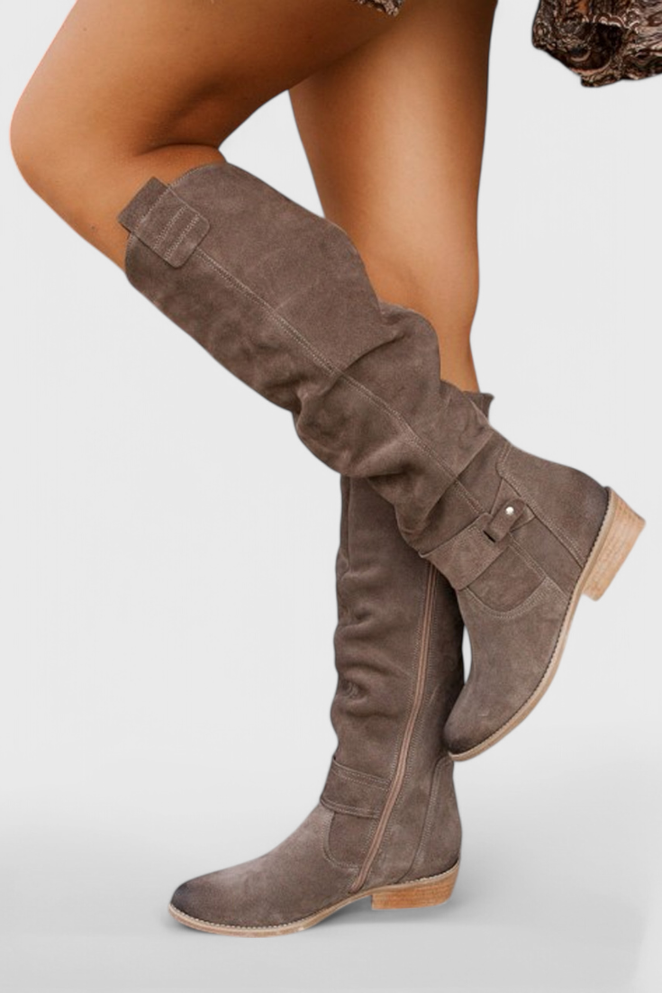 Carmen | Vintage-Style Tall Boots