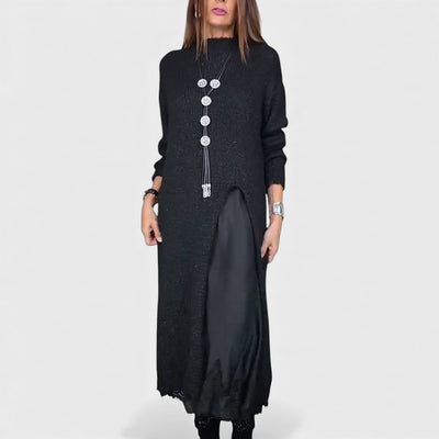 Abalyn - Stylish Casual Midi Dress