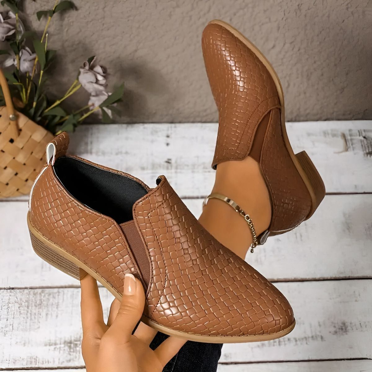 Alexia™ - Stylish and Cozy Oxford Shoes