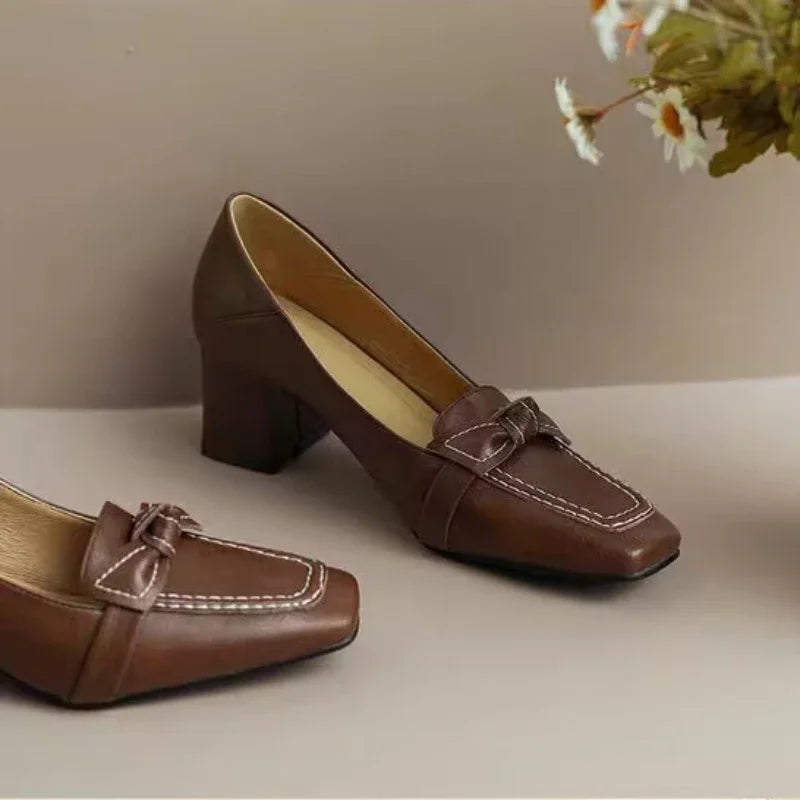 Galissea™ | Bow Knot Loafers