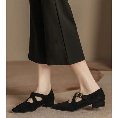 Avarine™ | Stylish Buckle Loafers