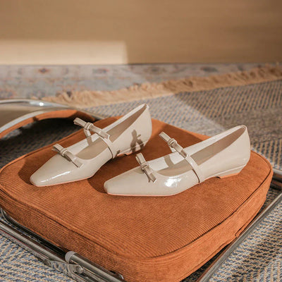 Revana™ | Sleek Pointed Toe Ballet Flats