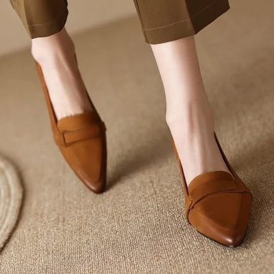 Calenne™ | Mid-Heel Loafers