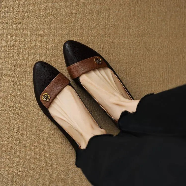 Brinora™ Elegant Pointed Toe Ballet Flats