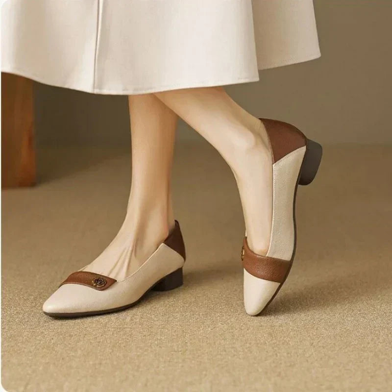 Brinora™ Elegant Pointed Toe Ballet Flats