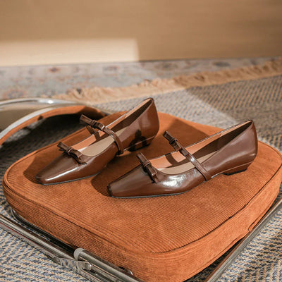 Revana™ | Sleek Pointed Toe Ballet Flats