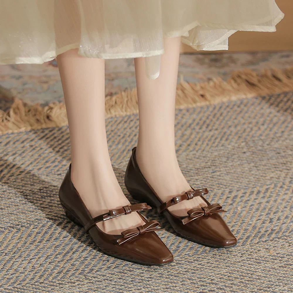 Revana™ | Sleek Pointed Toe Ballet Flats