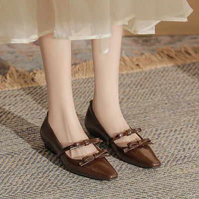 Revana™ | Sleek Pointed Toe Ballet Flats