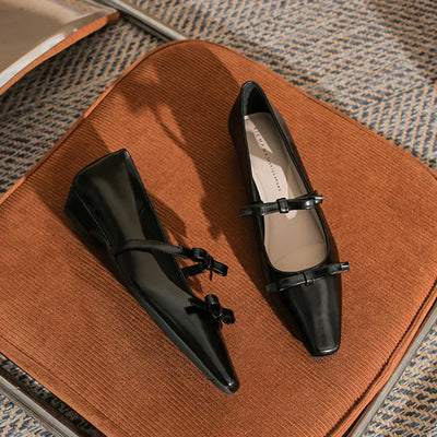 Revana™ | Sleek Pointed Toe Ballet Flats