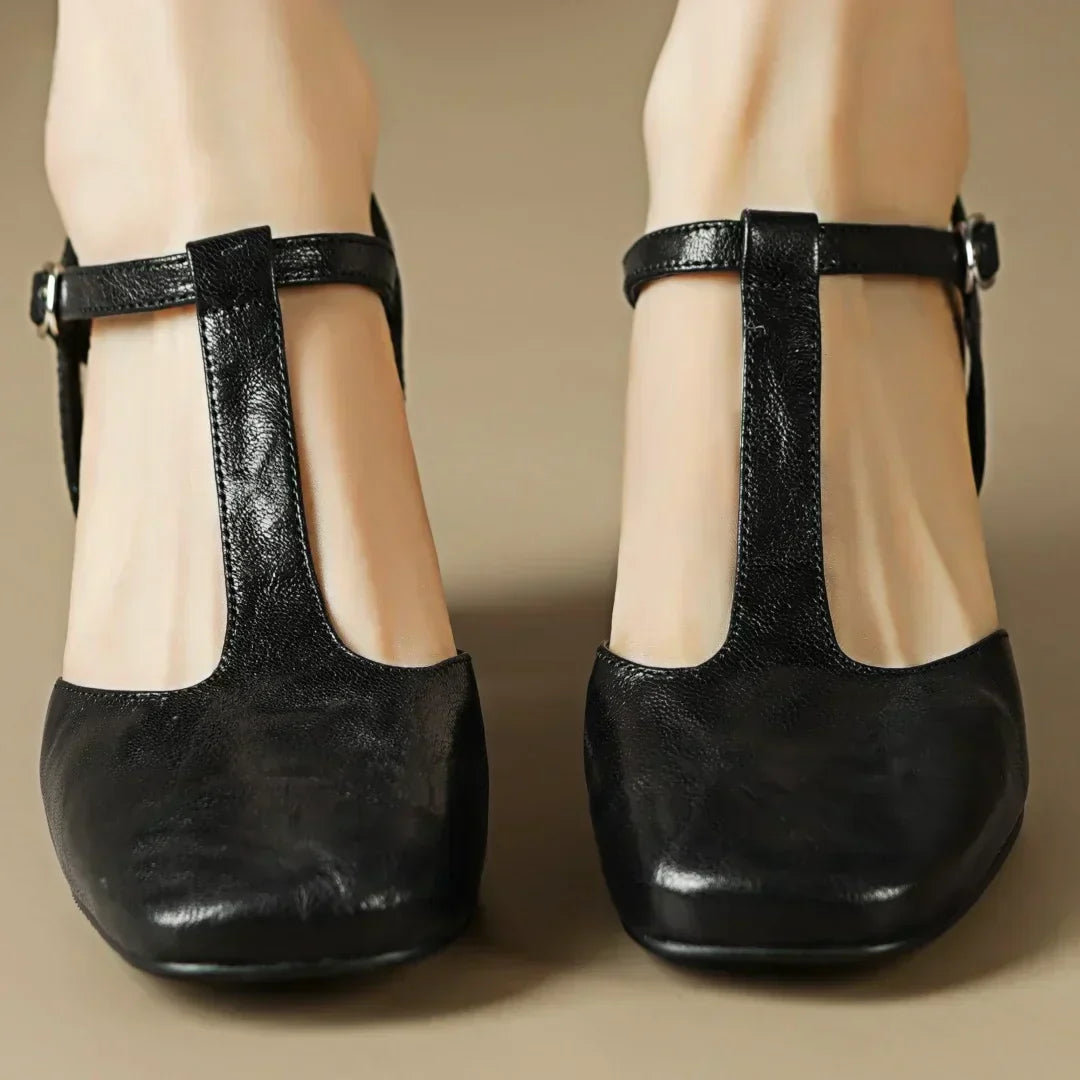 Beatrica™ | Classic Leather Mary Jane Shoes
