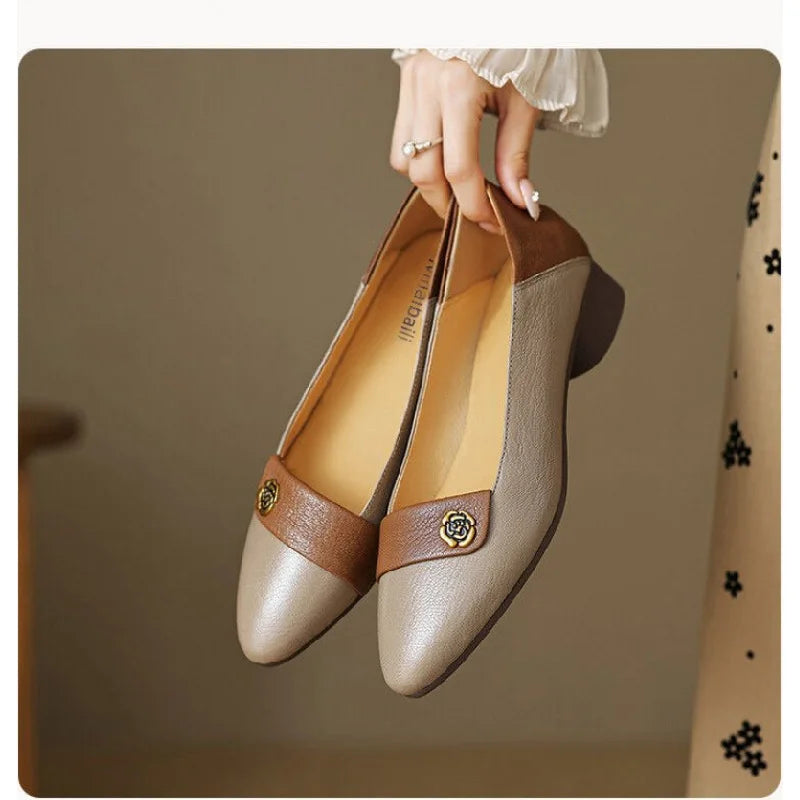Brinora™ Elegant Pointed Toe Ballet Flats