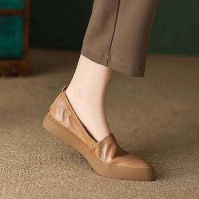 Fenoria™ | Sleek Pointed Toe Loafers