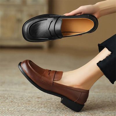 Amadea™ | Stylish Low Heel Loafers