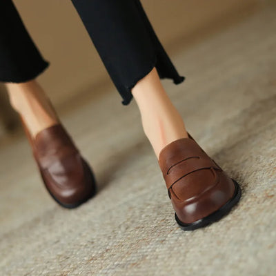 Amadea™ | Stylish Low Heel Loafers